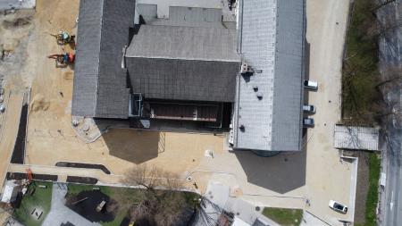 Izgradnja zunanjih površin med šolama (4)